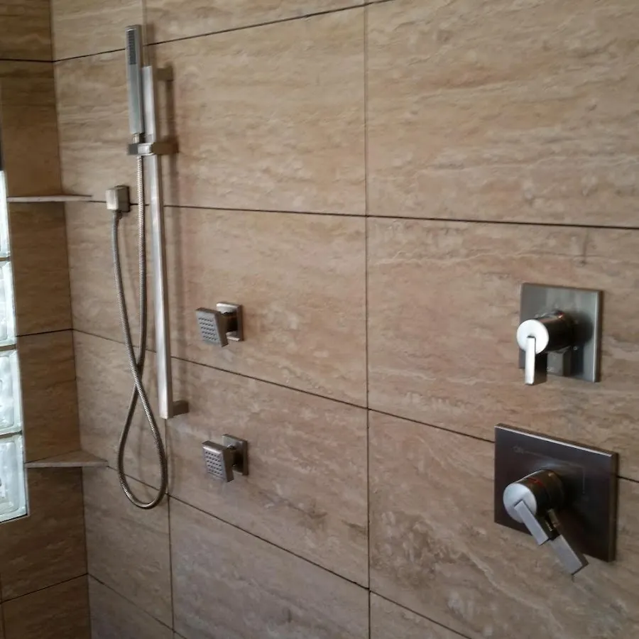 Shower fixture installation for Water Heater Replacement in Alta Sierra